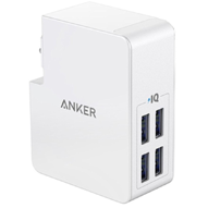  شارژر دیواری 4 پورت انکر مدل PowerPort 4 Lite A2042-small-image