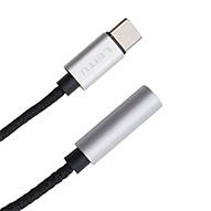  مبدل تایپ سی به جک 3.5 میلیمتری لیتو مدل LA-1 طول 0.1 متر-small-image