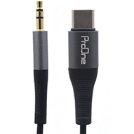  کابل تایپ سی به AUX پرووان مدل PCA47 - طول 1 متر-small-image