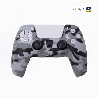  روکش دسته PS5 مدل چریکی خاکستری 2-small-image