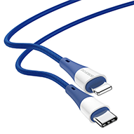 کابل تایپ سی به لایتنینگ بوروفون مدل BX60 طول 1 متر -small-image