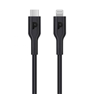 کابل تبدیل تایپ سی به لایتنینگ پاورولوجی 20 وات مدل PWCTL1M طول 1.2 متر-small-image