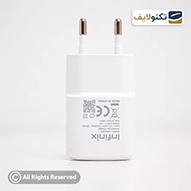 شارژر اصلی اینفینیکس 6 وات 5 ولت 1.2 آمپر دو شاخه بدون تبدیل-small-image