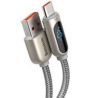 کابل تایپ سی باسئوس مدل Digital Display of Power CATSK طول 1 متر-small-image