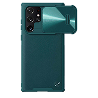  قاب گوشی Galaxy S22 Ultra نیلکین مدل CamShield Leather S-small-image