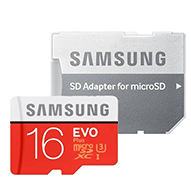   کارت حافظه microSDXC سامسونگ مدل Evo Plus کلاس 10 - ظرفیت 16 گیگابایت به همراه آداپتور SD-small-image